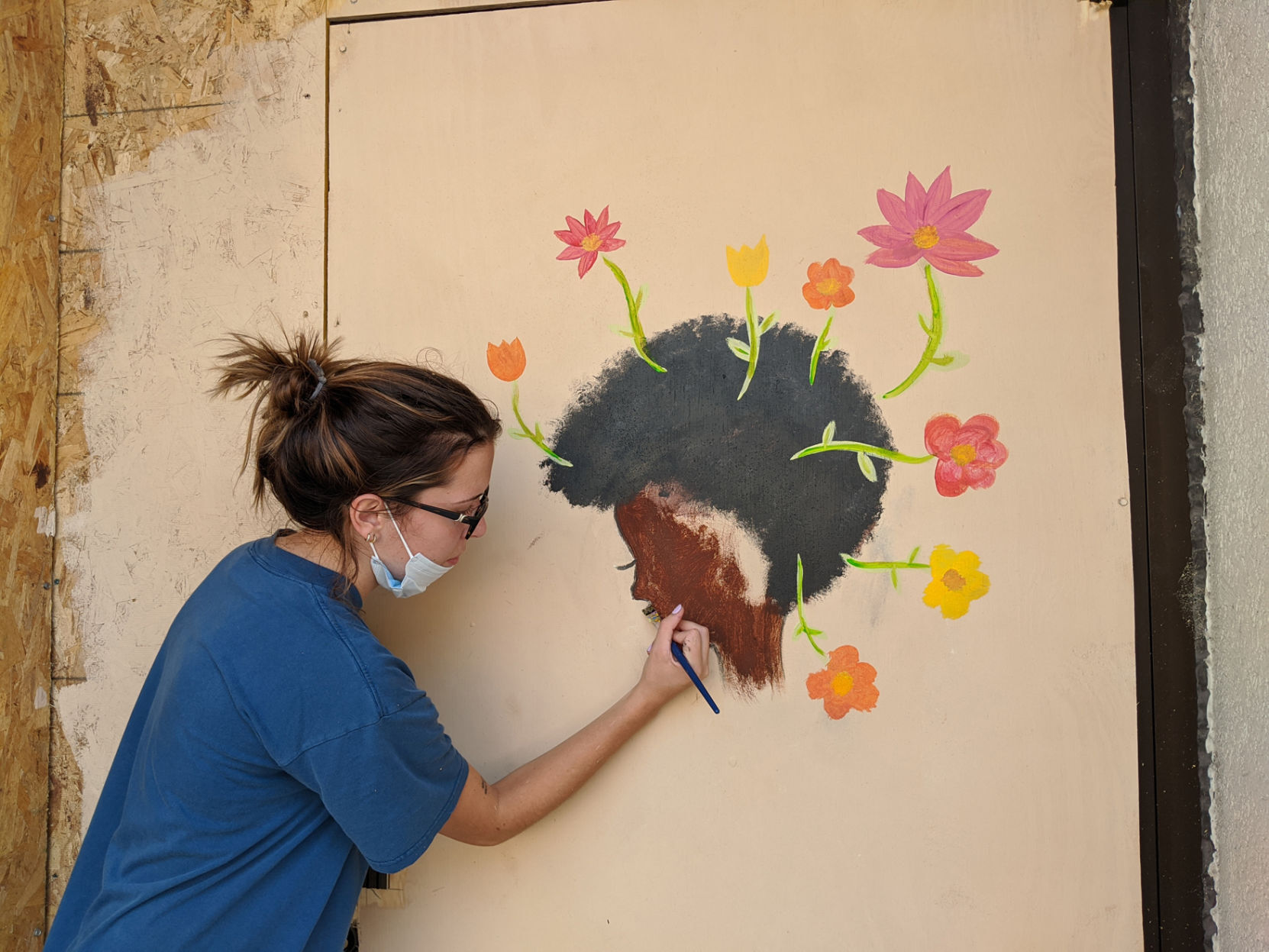 Painting downtown Addie Murray